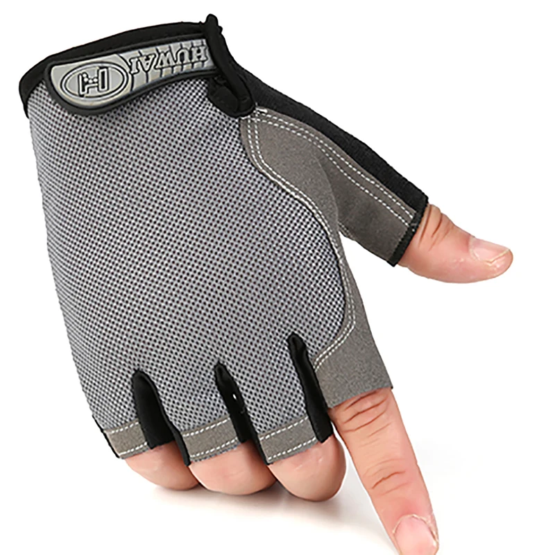 

Cycling Gloves Half Finger Thin Breathable Anti-slip Summer Adult Glove Body Building Training Sport Fitness Gloves