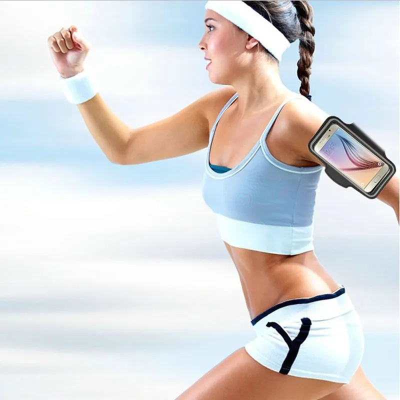 

1PC Waterproof Sports Running Workout Gym Arm Band Case For iPhone XS Max XR X 10 8 7 6 6S Plus SE 5 5S 4 4S Pouch Belt Bag