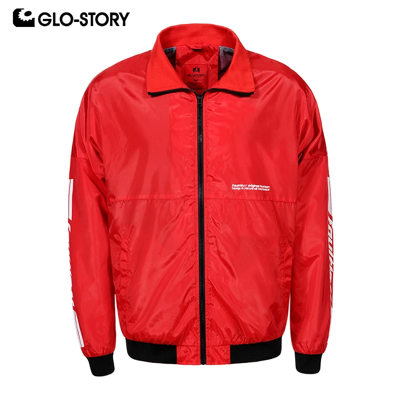 GLO STORY Shipped From European Men's 2019 Thin Jackets Mens Slim
