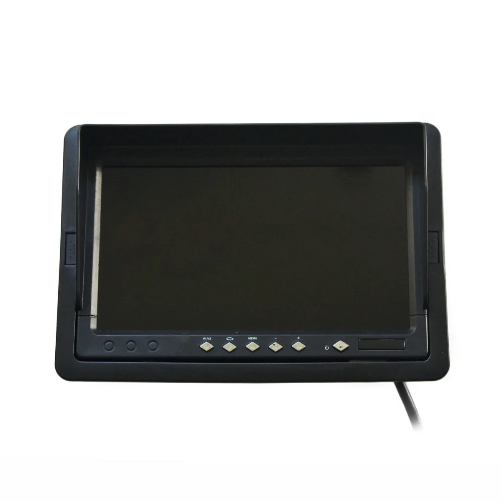 DIYSECUR AHD 800x480 7 дюймов TFT ЖК монитор автомобиля заднего вида Поддержка 1080P камера с