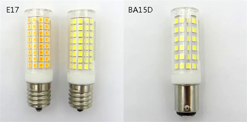 G9 E11 E12 E14 E17 BA15D SMD2835 102 светодиодов 10 Вт AC100V AC110V AC120V светодиодные лампы украшения светильник с регулируемой яркостью лампа «Кукуруза» светильник s 10 шт./лот