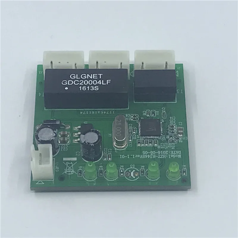 OME 3 Порты модуль автоматического включения света при создании PCBA 4 Pin Header UTP модуль PCBA с светодиодный Дисплей резьбовое отверстие позиционирования Мини ПК данные от оригинального производителя onlywheel в