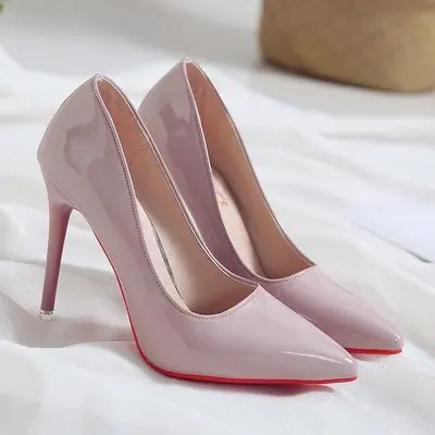 Обувь на высоком каблуке для кровати; обувь на высоком каблуке; пикантная обувь красного цвета с альтернативной страстью - Цвет: 3