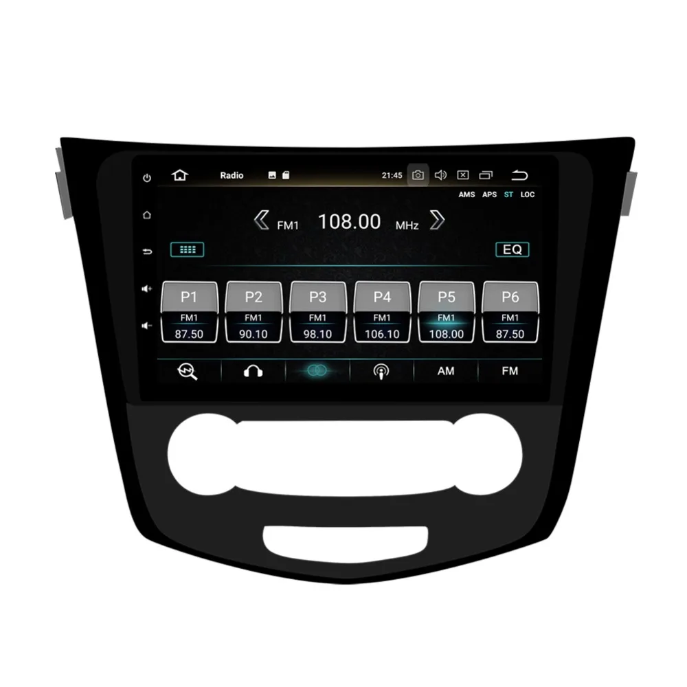 Perfect 10.1 Inch IPS Screen Android Car Radio Stereo For Nissan X-TRAIL/Qashqai/Dualis/Rouge 2013- Manual A/C Car Multimedia Player 5