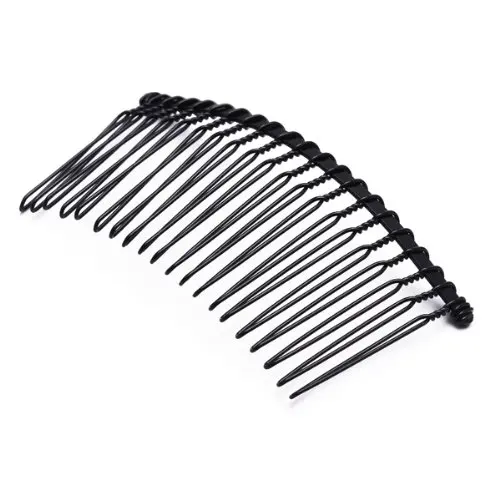 

10pcs Hair Comb Pin Black Accessories Iron Women Lady Vintage