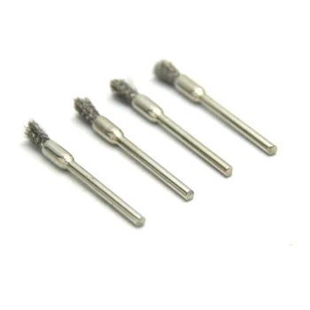 

E-XY 100 Pieces Electronic cigarette DIY tool cleaning brush MOD Atomizer Tank Heating wire coils DIY Clean Small Steel Brush