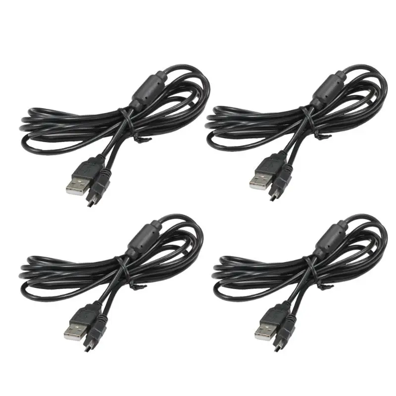 

1pcs 1.8 m USB Charge Cable with Magnetic Ring for ps3 For Sony Playstation PS3 handle wireless controller with Ring