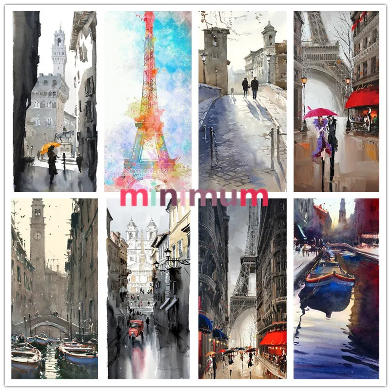

Diamond Embroidery Mosaic Painting Gift 5D DIY Diamond Painting Eiffel Tower Cross Stitch