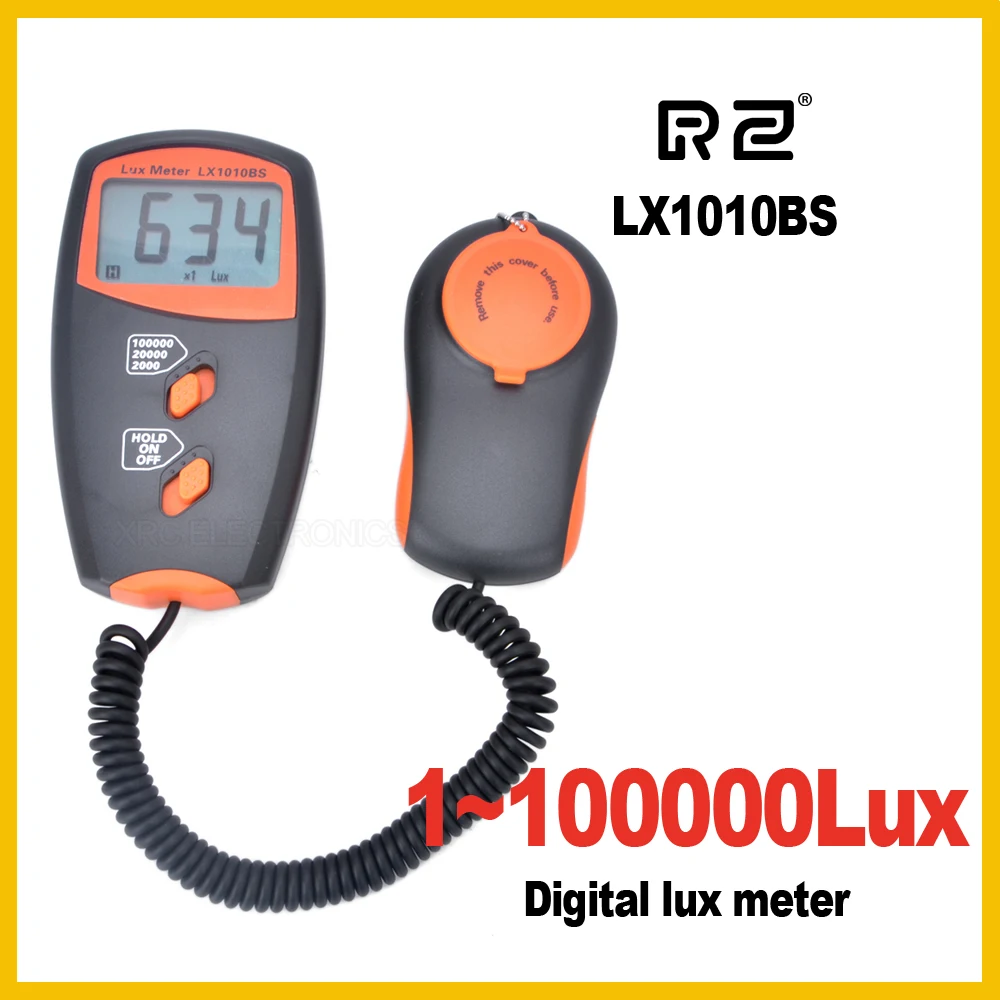 RZ NEW Professional Digital Light meter 100000 Lux Original Retail Package Wholesale LX1010BS