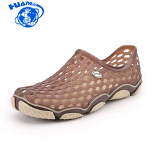 DADIJIER/ г. мужские сандалии летние модные мужские повседневные мягкие пляжные туфли из ЭВА легкие китайские плоские сандалии с дырочками ST274