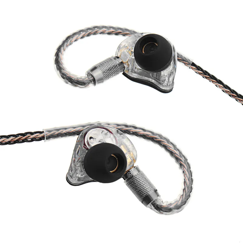 BGVP DS1 Hi res 2BA + DD MMCX гибридные наушники 2 5 мм/3 мм HiFi OCC кабель съемные для IOS