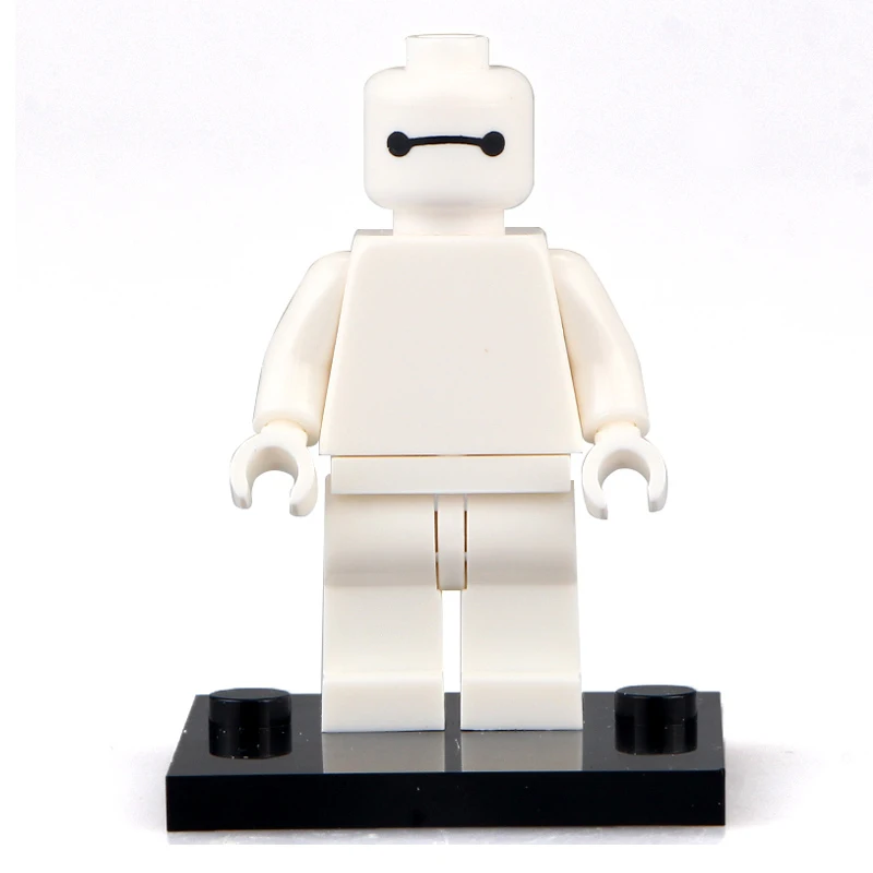 

Single Sale WM116 Baymax Big Hero 6 Movie And TV Action Building Blocks Children Birthday Gift Toys for Children