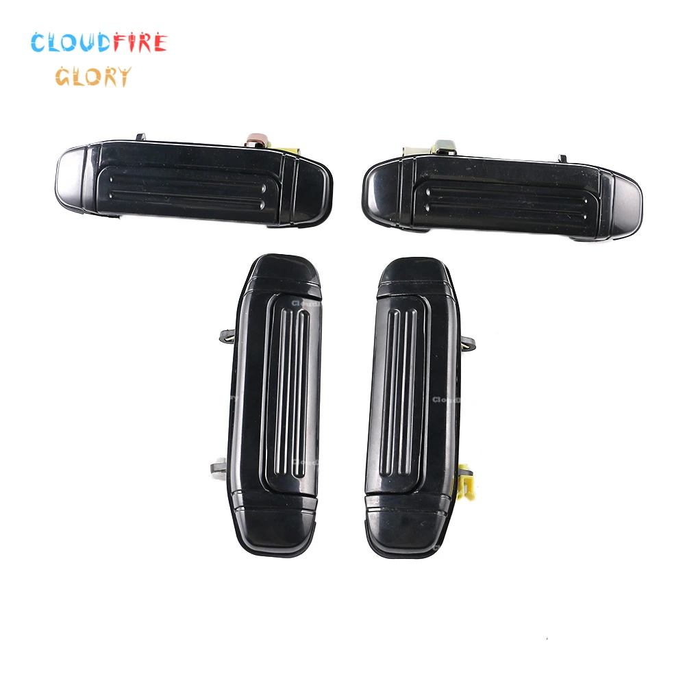 MR156875 MR156876 MR156877 MR156878 Car Front Rear Outer Door Handle Black For Mitsubishi Pajero V31 V32 V33 V43 V46