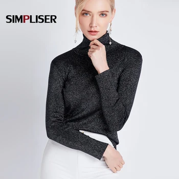 

Turtleneck Sweaters Women Basic Pullovers Female Knitting Tops 2019 Spring Ladies Knitted Shirts Casual Women Sweaters Mujer