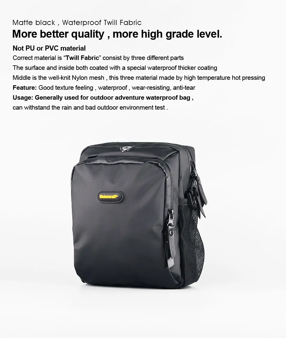 Cheap Rhinowalk Bicycle Handlebar Bag Road Bike Front Tube Bag Cycling Shoulder Bag MTB Waterproof Storage Pannier Bicicleta Bag Pack 2 Cheap Rhinowalk Bicycle Handlebar Bag Road Bike Front Tube Bag Cycling Shoulder Bag MTB Waterproof Storage Pannier Bicicleta Bag Pack 2