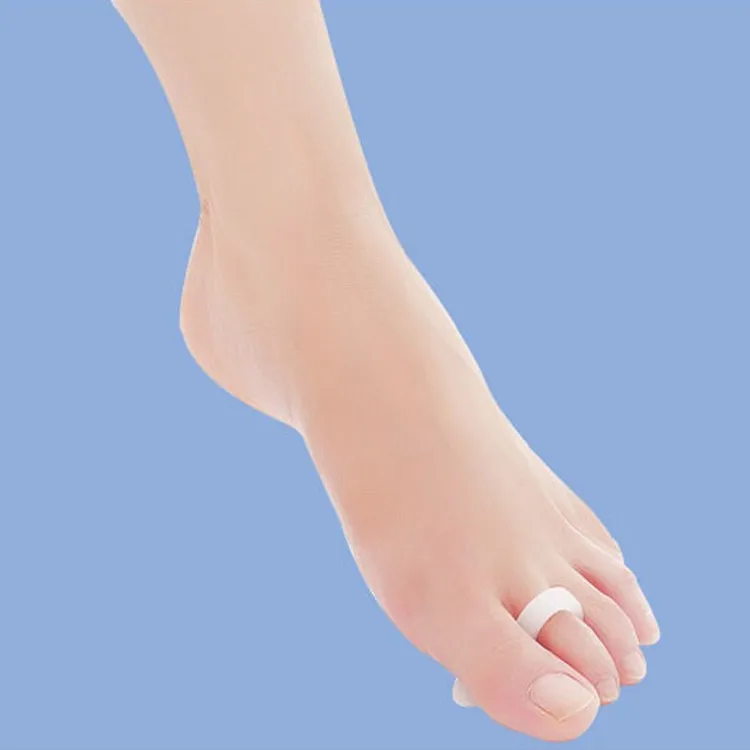 Лидер продаж Новое поступление белый силикагель носком площадку деформация молоток пальцами Уход за ногами Прямая