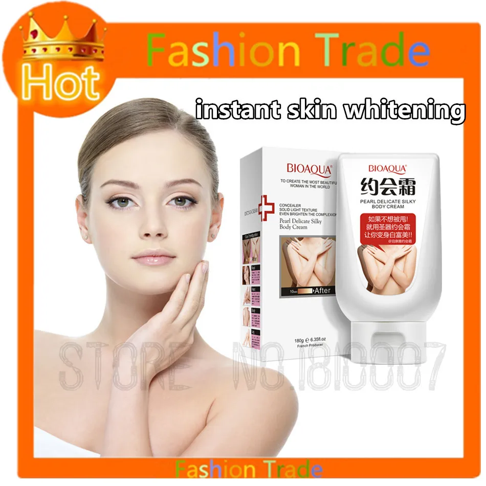 Snow White Body Cream 180 g skin whitening Body Lotion Chicken skin repair treatment instant