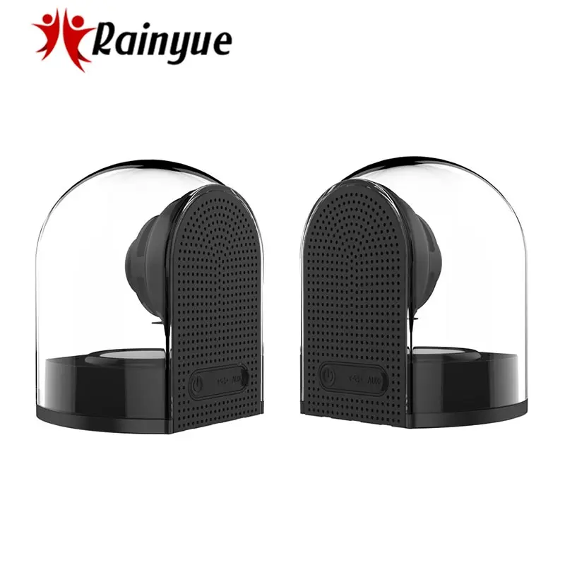

OVEVO D18 TWS Dual Wireless Bluetooth V4.2 Speaker Magnetic Suction 360 Degree Stereo Portable Outdoor Speakers with Microphone