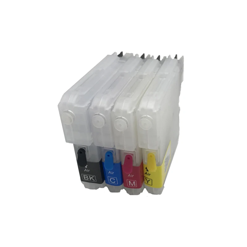 Vilaxh LC11 LC16 LC38 LC61 LC65 LC67 Refillable ink cartridge For Brother DCP 165C DCP 195C 2
