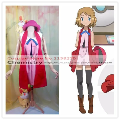 Xyモンスターセレナコスプレ衣装 Cosplay Costume Store Costume Polyestercostume Sweater Aliexpress