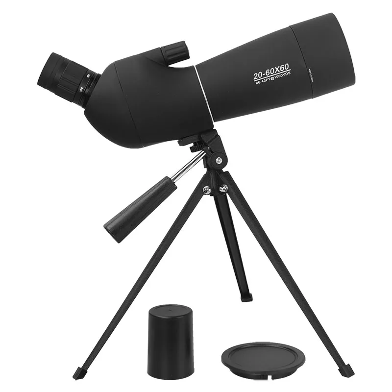 AOMEKIE 20 60X60 Zoom Spotting Scope with Tripod HD