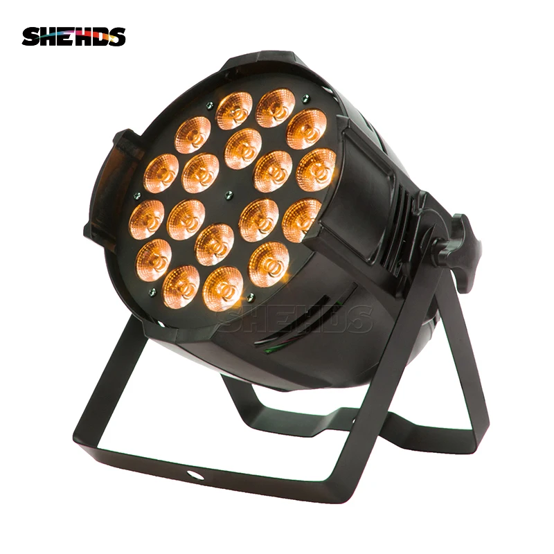 Aluminum Alloy LED 18x12W RGBW Lighting 4in1 LED Par Lights DMX512 Disco Lights Professional Stage DJ Equipment