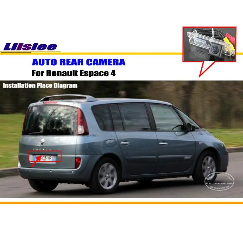 

Liislee Car Rear View Camera For Renault Espace 4 / Reverse Camera / HD CCD RCA NTST PAL / License Plate Light OEM