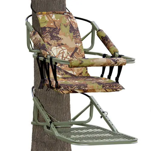 Climber Climbing Tree Stand Hunting Deer Bow Chair IOG466in Beach