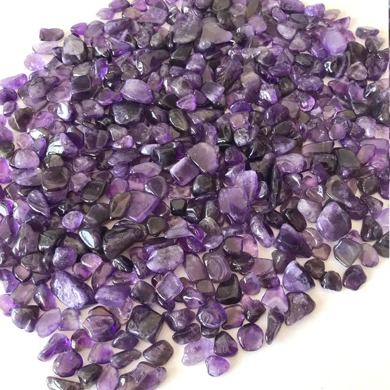 

50g Natural High Quality Amethyst Rough Specimen Point Quartz Crystal Gravel