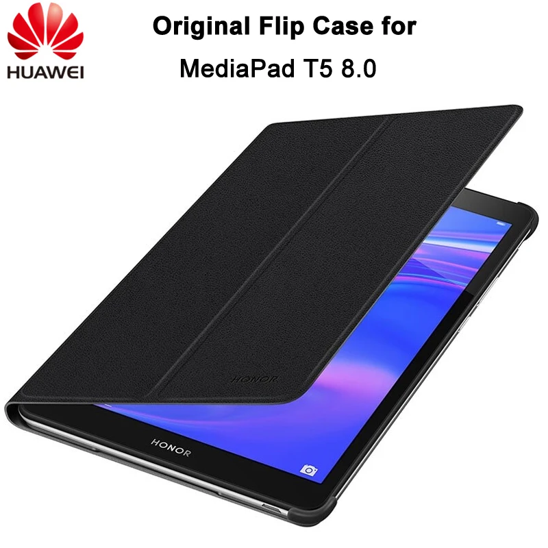 

Original Official HUAWEI honor Tablet 5 8.0 inch Tablet Case PU Stand Protective Folding Leather Tablet Cover for MediaPad T5 8