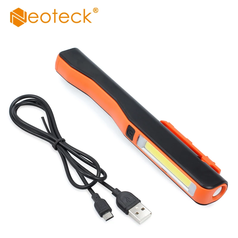 3W Led Pen light Spotlight Bulbs USB Rechargeable Lamp COB LED USB