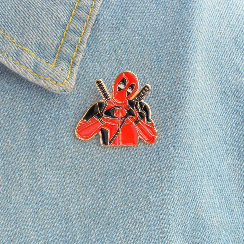 

WEISHUOLI Drop of oil cartoon marvel dead brooch spot Wholesale