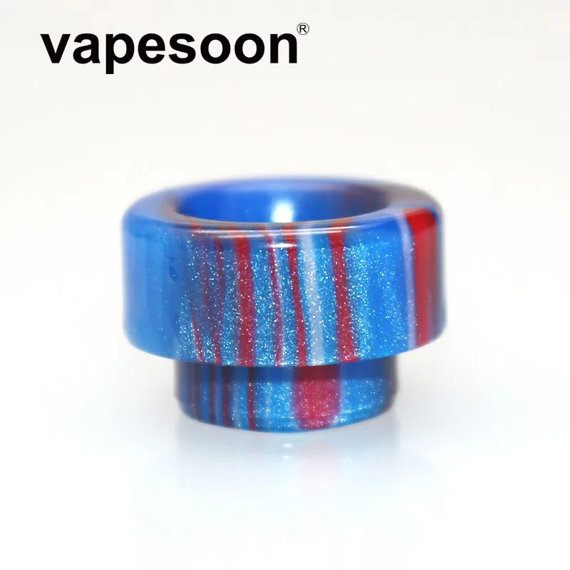 

VapeSoon Colorful 810 Resin Drip Tip For MANTA /GOON 528/DJV/Kylin MINI/Govad/Blitzen etc 1pcs