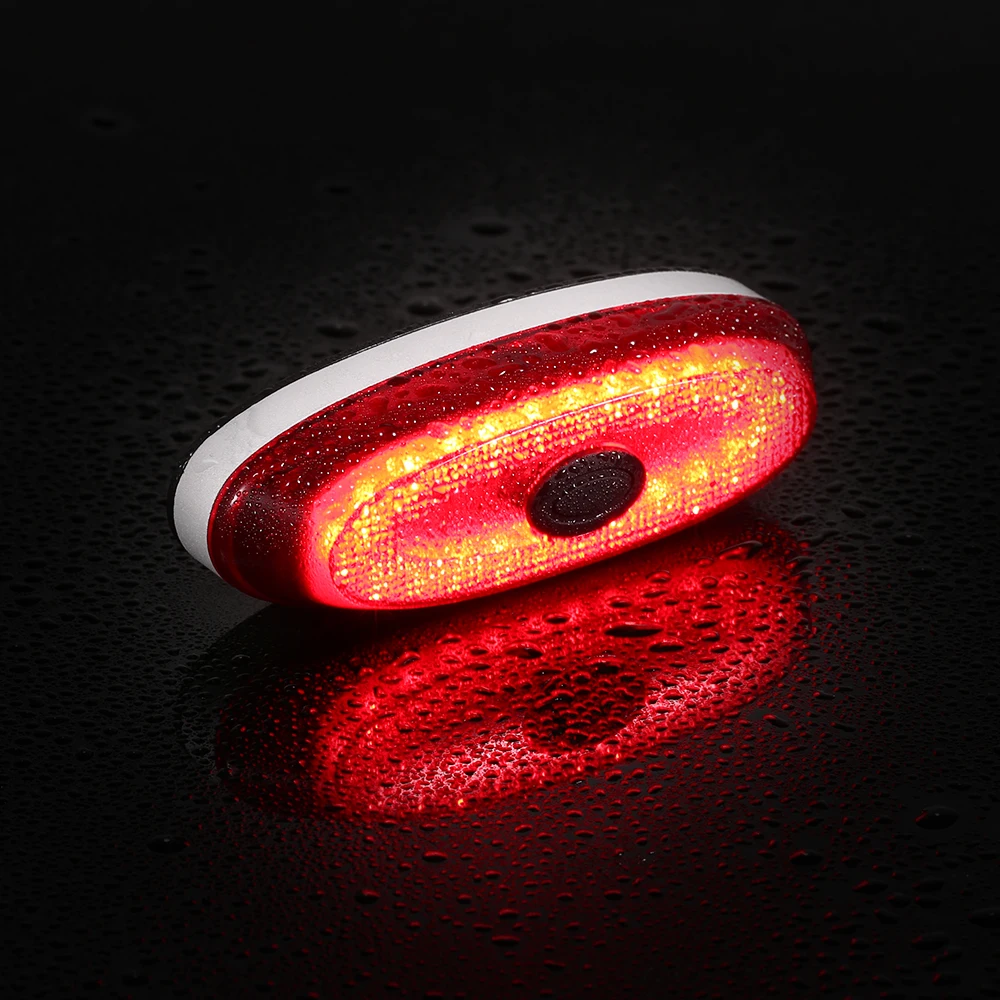 Best Smart Bike Bicycle Light Flash Taillight Rear Strap-on USB Charge Led Bike Light Bike Warning Lights Auto-off Ultra-long Battery 3