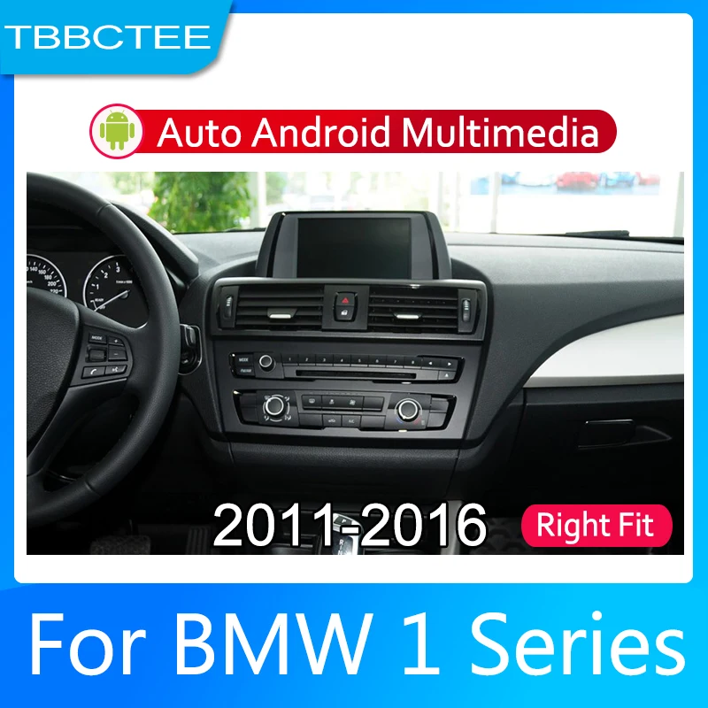 Discount Car Android System 1080P IPS LCD Screen For BMW 1 Series F20 F21 2011-2016 NBTCar Radio Player GPS Navigation BT WiFi AUX 5