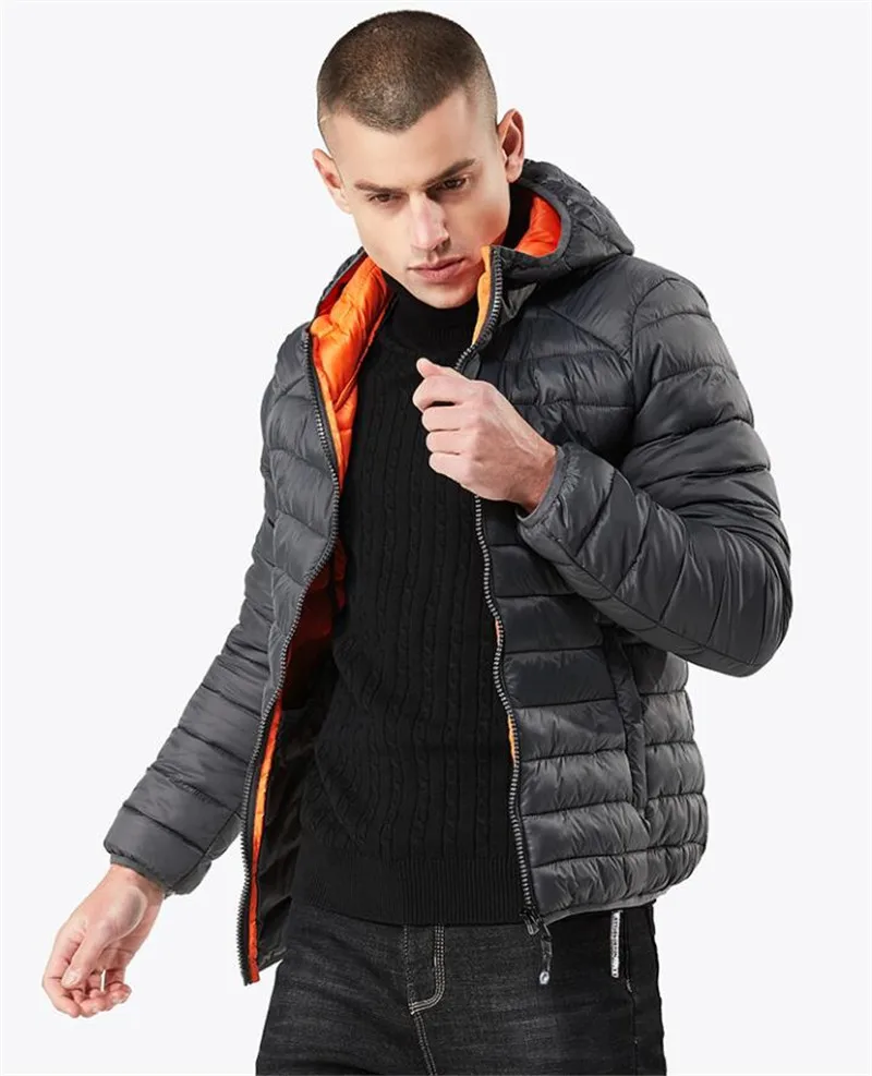 Новая мужская куртка весна осень зима куртки с капюшоном мужская верхняя одежда ветровка простые легкие теплые пальто Верхняя одежда спортивная одежда