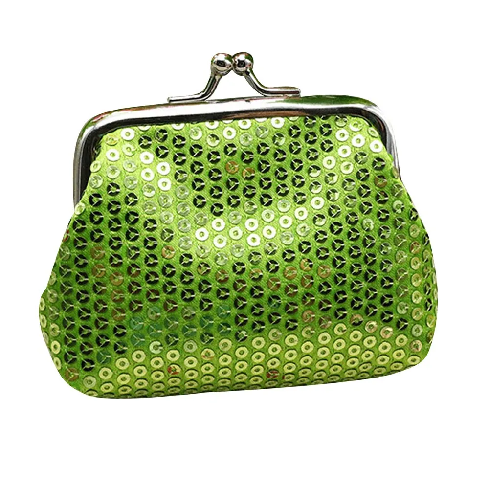 

Womens Mini Wallets Sequin Vintage Small Coin Purse Clutch Wallet Handbag Bag Coin Pouch Monederos Mini #7323