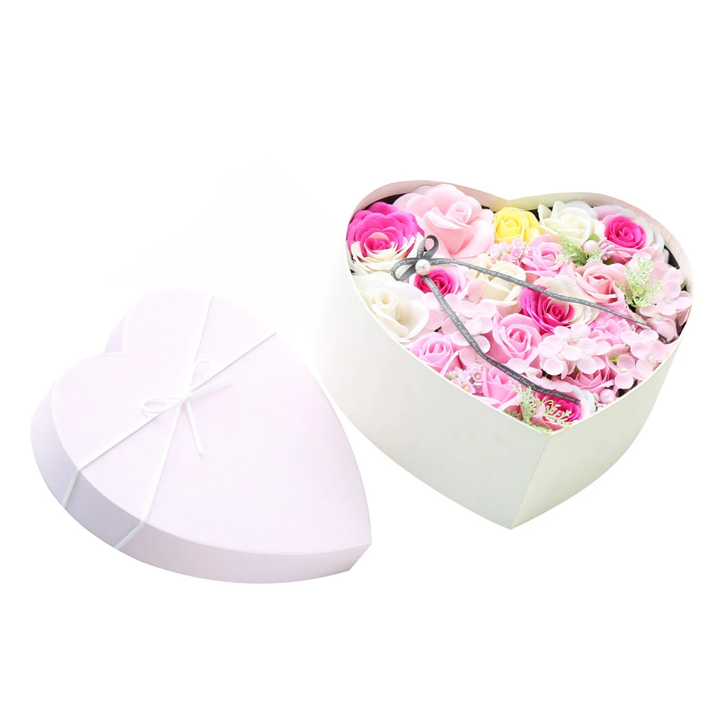 1 шт. розовое искусственное мыло ароматизированные свадебные букеты цветы с