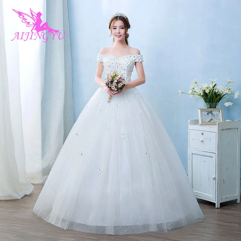 

AIJINGYU long party for woman wedding dress lot bridal dresses 2018 WU262