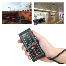 KKmoon 70 м портативный Перезаряжаемый цифровой лазерный дальномер цветной дисплей Дальномер Измерения площадь мощности