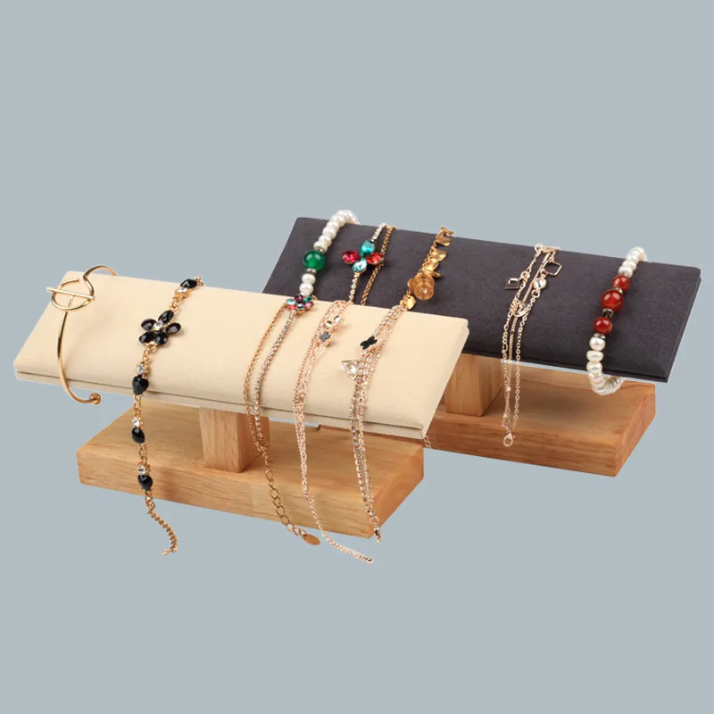  Log jewelry display stand bracelet / watch / necklace display support simple jewelry storage rack j