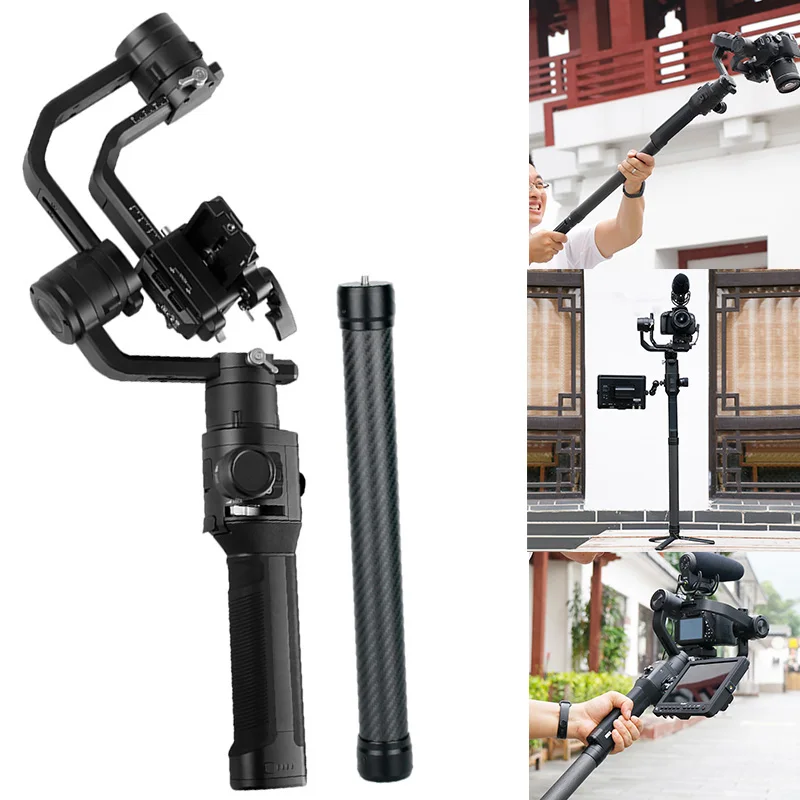 

Newly Handheld Telescopic Camera Gimbal Stabilizer Extension Selfie Stick Rod Holder
