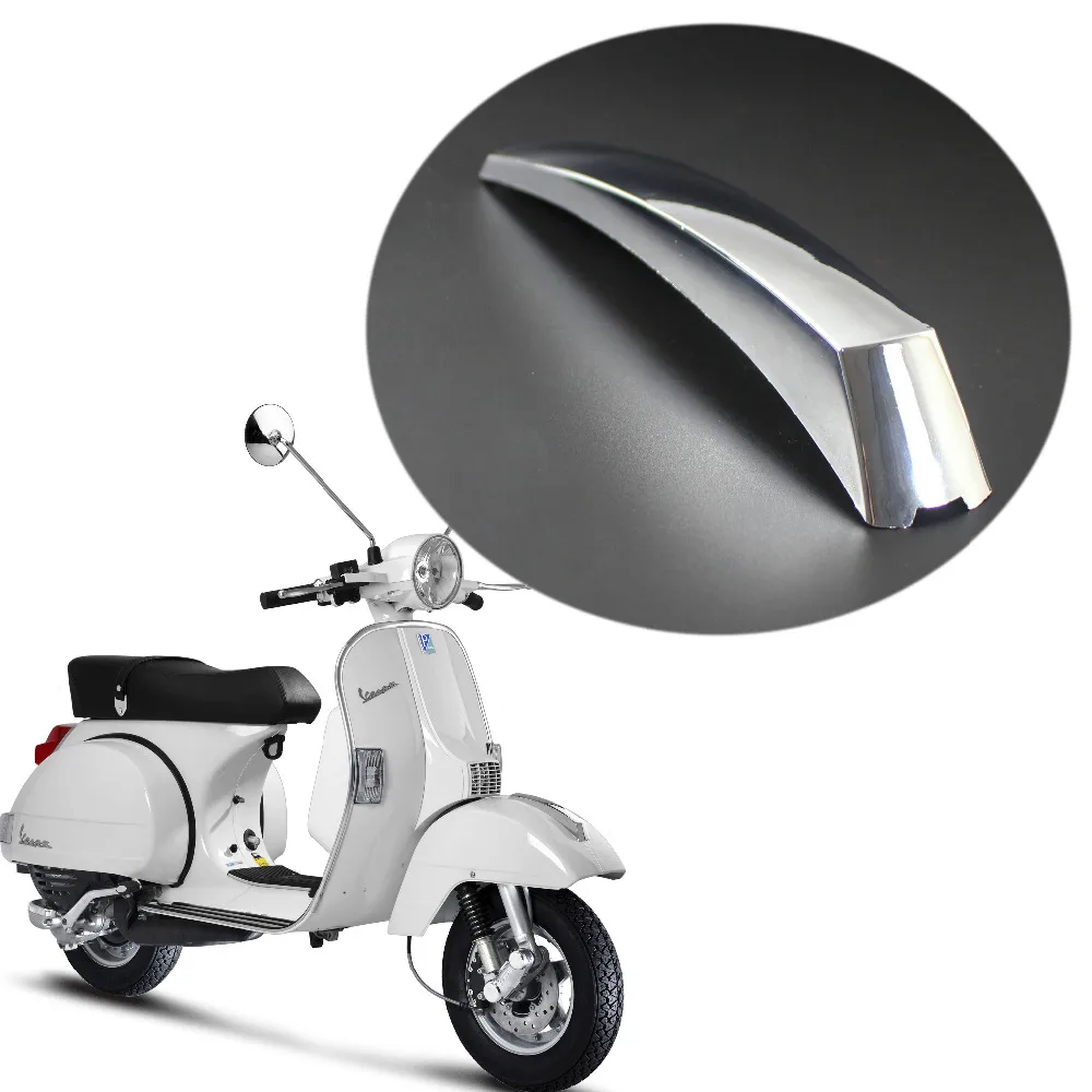 

For VESPA PX 125 150 200 LML T5 EFL Disk Scooter Front Fender Mount Strip Crest Chrome Mudguard Decoration