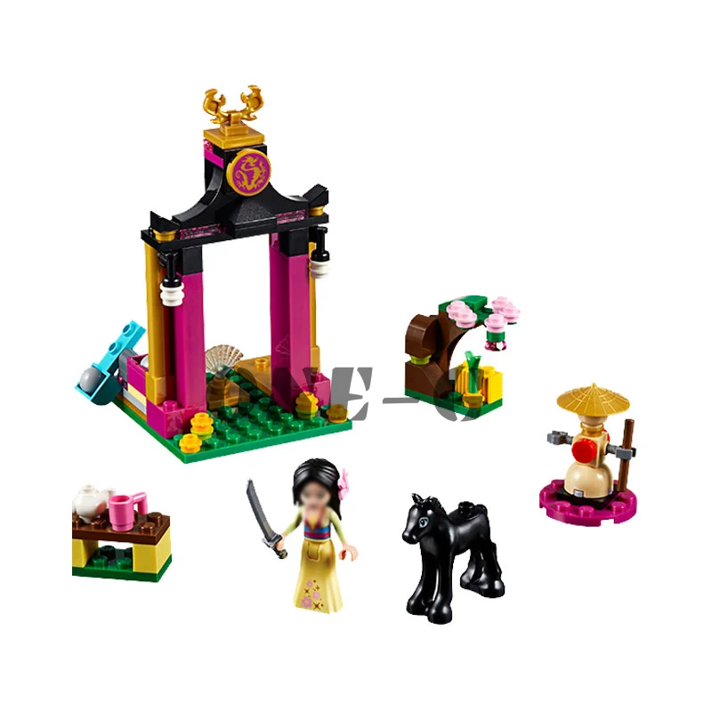 

Compatible Friends 41151 Building blocks 10888 107pcs Bricks Mulan Go To Army For The Father Amily Temp toys for children
