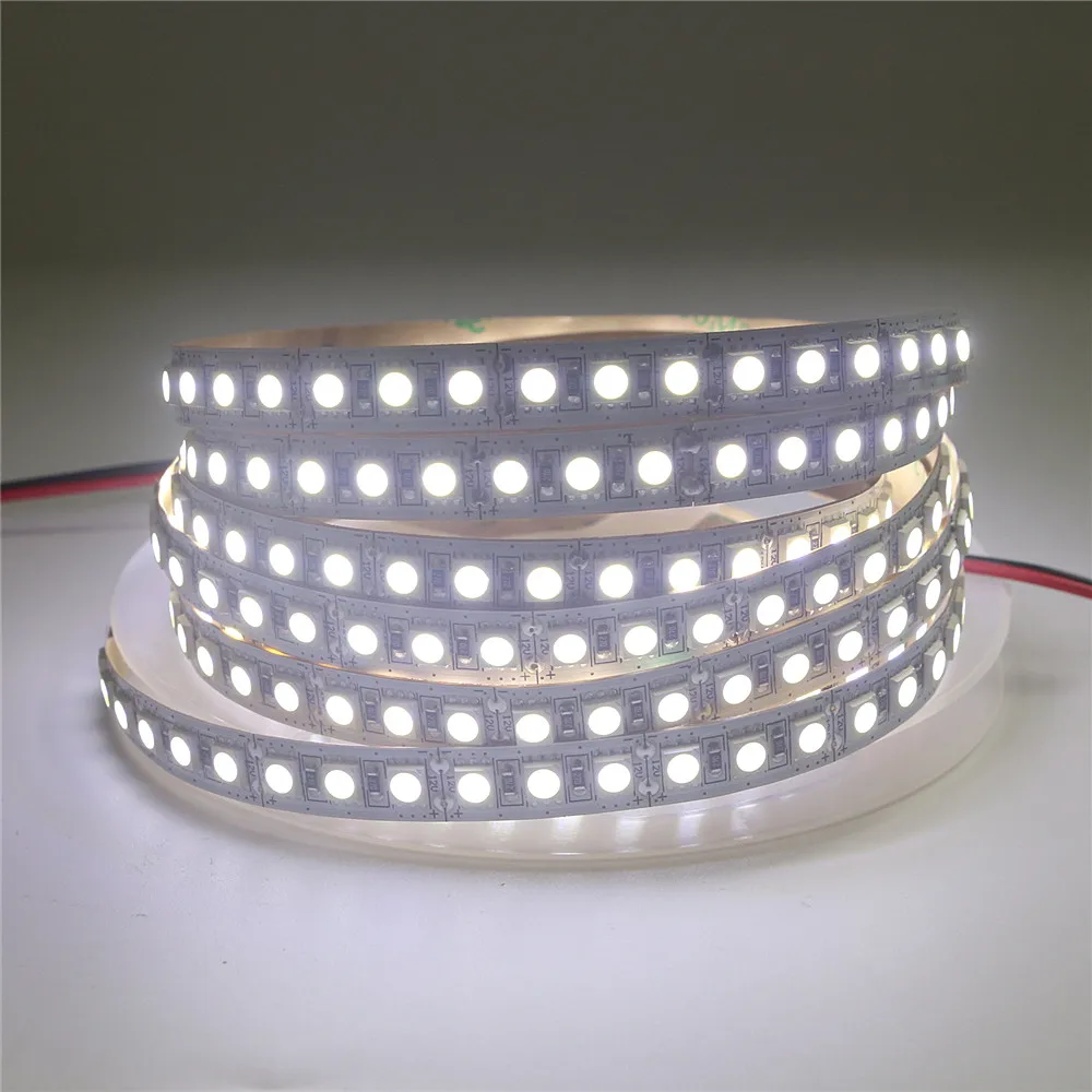 Гибкий светодиодный светильник SMD 5050 120 5 м 600 светодиодов супер яркий s/m RGB