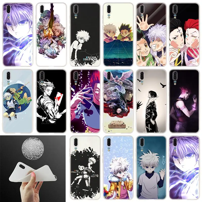 

Hunter X Hunter Anime Soft Silicone Phone Case For Huawei P30 P20 P30Pro P10 P9 P8 Lite 2017 P samrt 2019 Plus Cover
