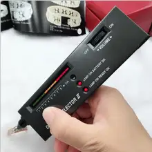 Herramientas joyeria Горячая мини свет детектор/тестер алмазов, настоящий детектор алмазов драгоценный камень тестовая ручка ювелирные изделия Настоящий тестер ювелирные изделия