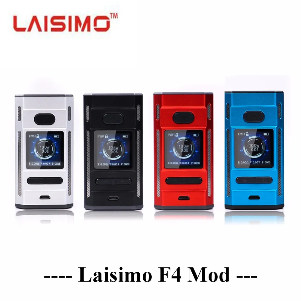 

NEW Laisimo F4 360W TC Box Mod electronic cigarette box mod 360w powered by 2 OR 4 Batteries fit for ammit RTA SIREN V2 TANK