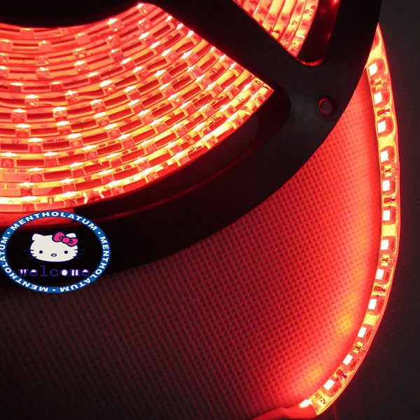 Best GJL 20x5M 3528 120leds/m red Waterproof IP65 DC24V 3528 SMD led Strip Light fast shipping via DHL/FEDEX/EMS 