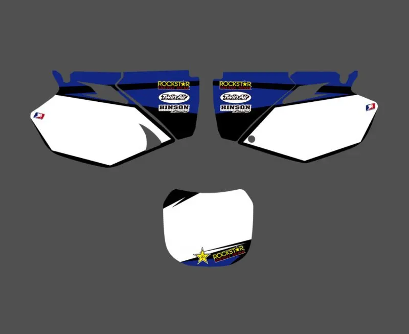 H2CNC Графика& Фон наклейка Стикеры для Yamaha YZ250F YZ450F YZF250 YZF450 2003 2004 2005 YZF 250 450 YZ 250F 450F